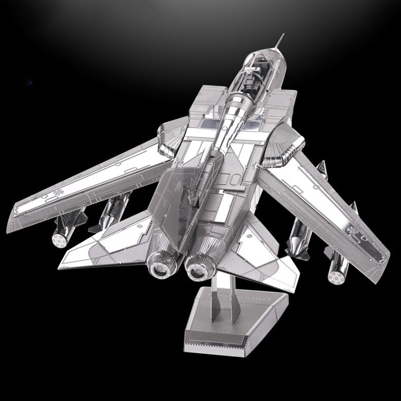 Mô hình thép 3D tự ráp cao cấp  máy bay Tornado Fighter