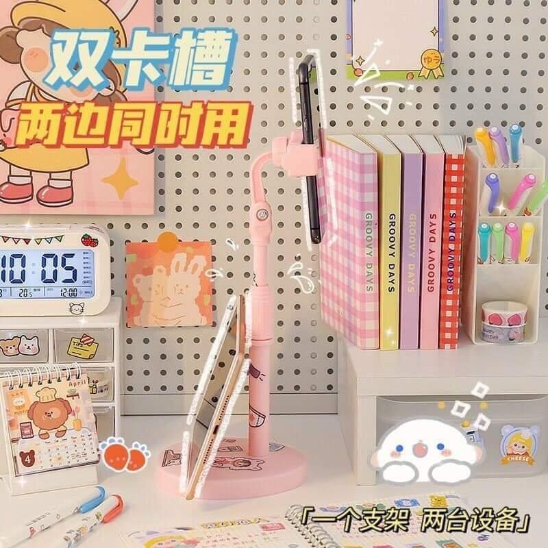 Kệ điện thoại xoay 180 độ hình hoạt hình cute
