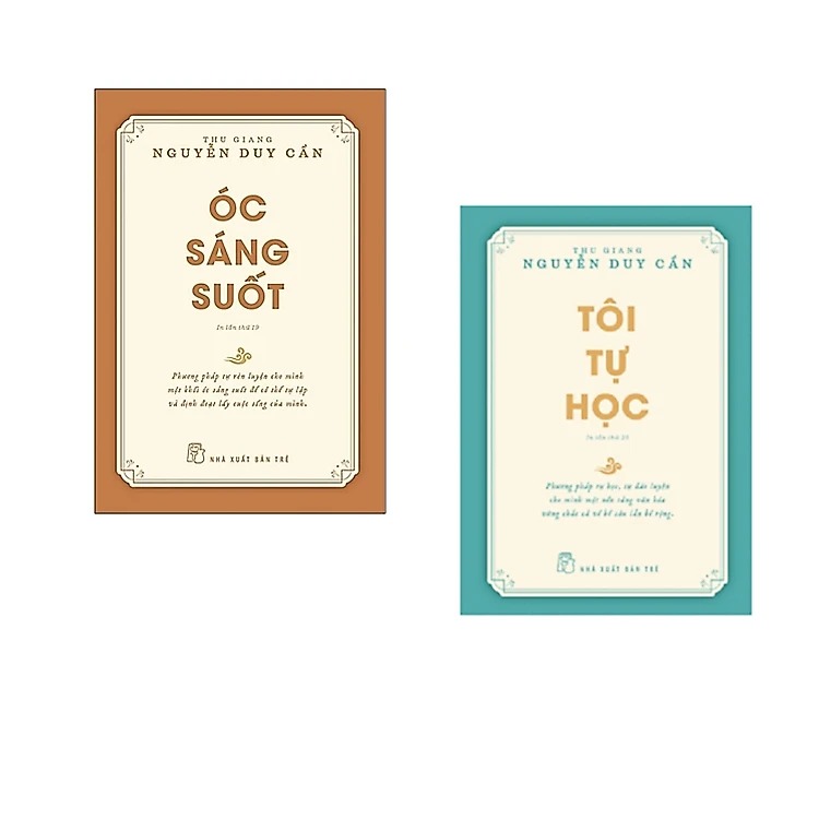 Combo Tôi Tự Học + Óc Sáng Suốt (Bộ 2 Cuốn)