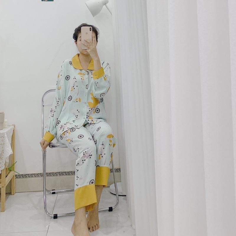 Bộ ngủ pijima lụa