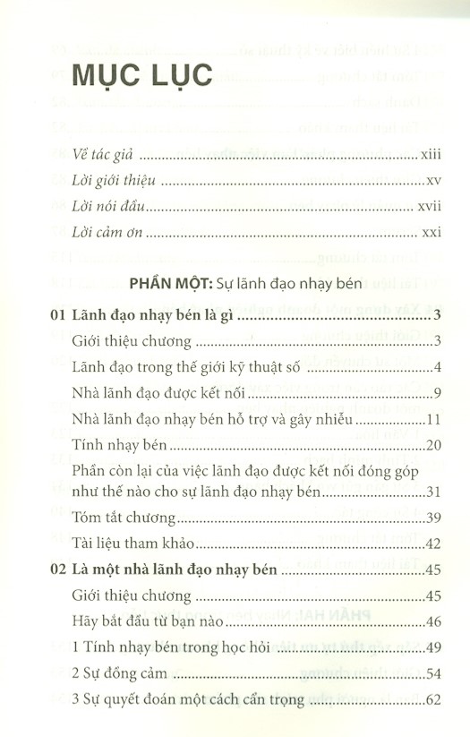 Nhà Lãnh Đạo Nhạy Bén