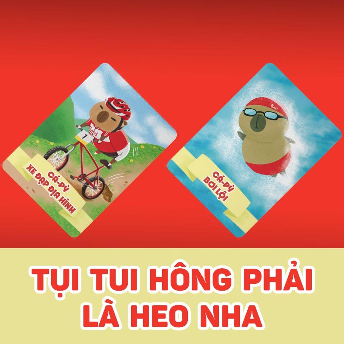 Boardgame Đại Hội Cá-Pỳ - Capybara Game