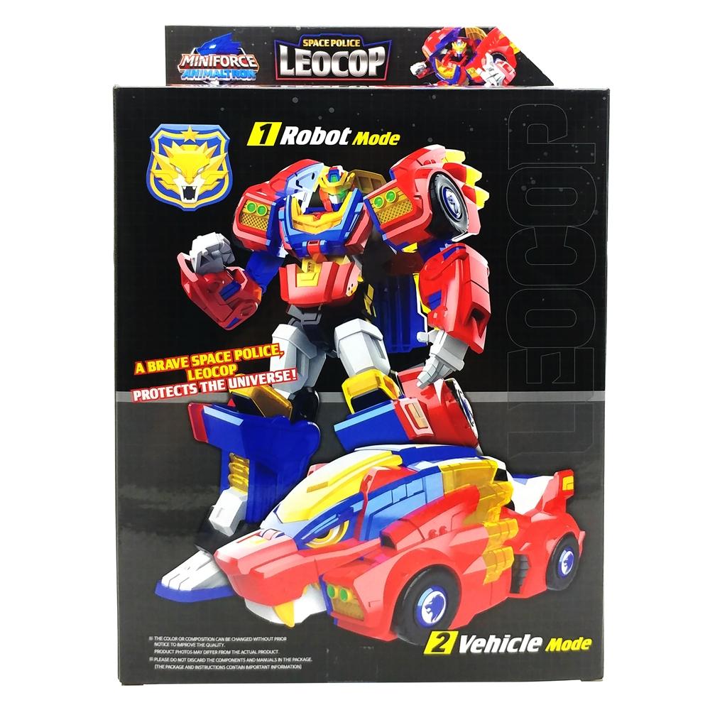 Đồ Chơi Mô Hình Siêu Robot Cảnh Sát Vũ Trụ Sư Tử Space Police LeoCop - Miniforce 309002