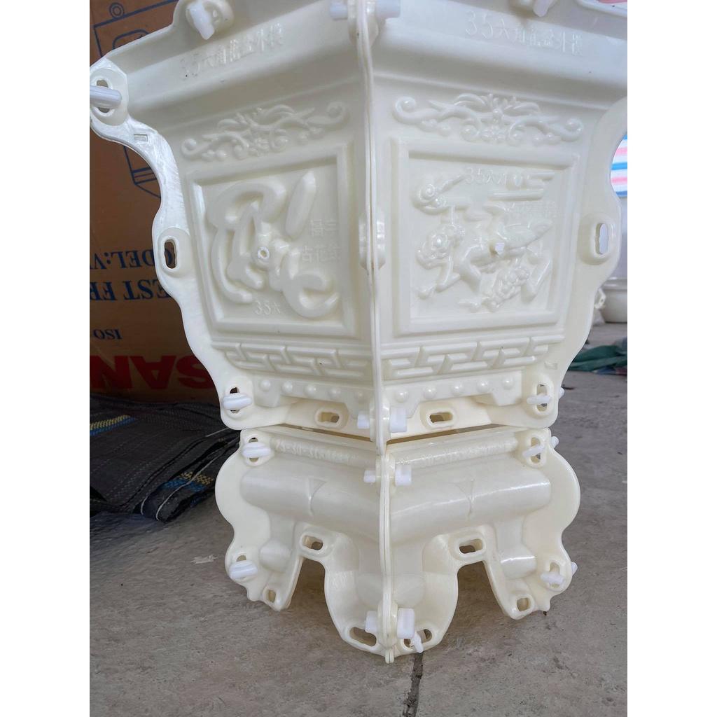 Khuôn đúc chậu lục giác 35