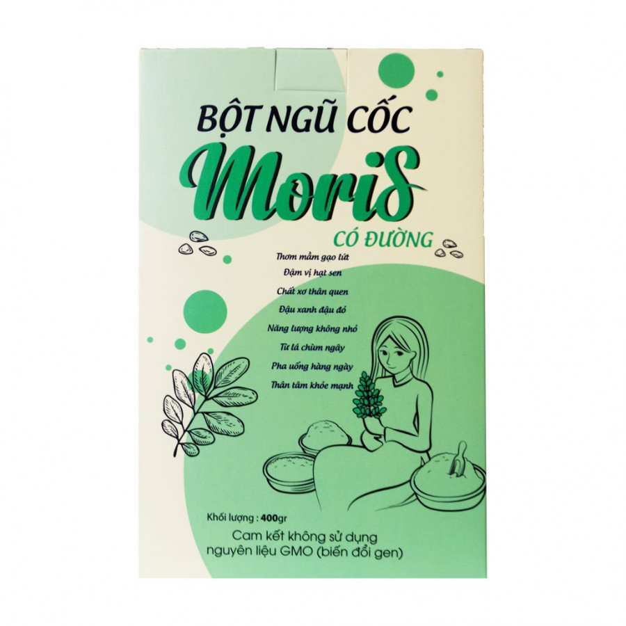 Bột ngũ cốc chùm ngây MoriS