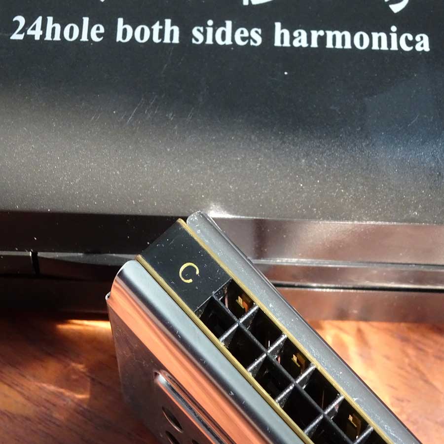 Kèn Harmonica Tremolo Swan Double Side 2 in 1 Hai Tone Kèn Trong Một Cây Key C G