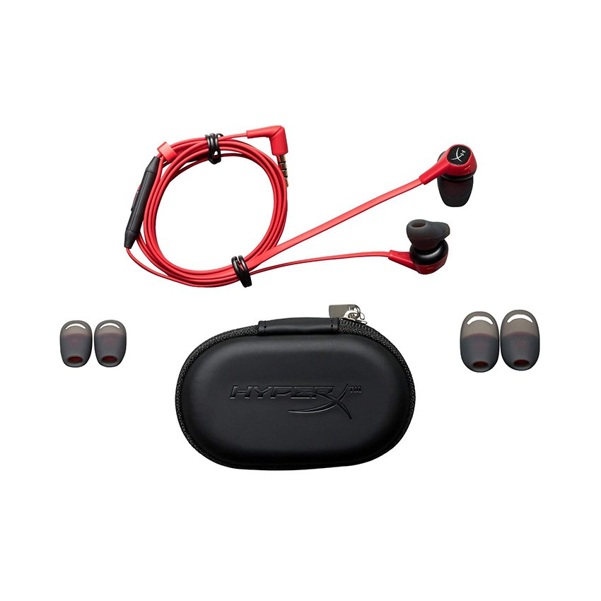 Tai nghe HP HyperX Cloud Earbuds Red - 4P5J5AA Hàng chính hãng