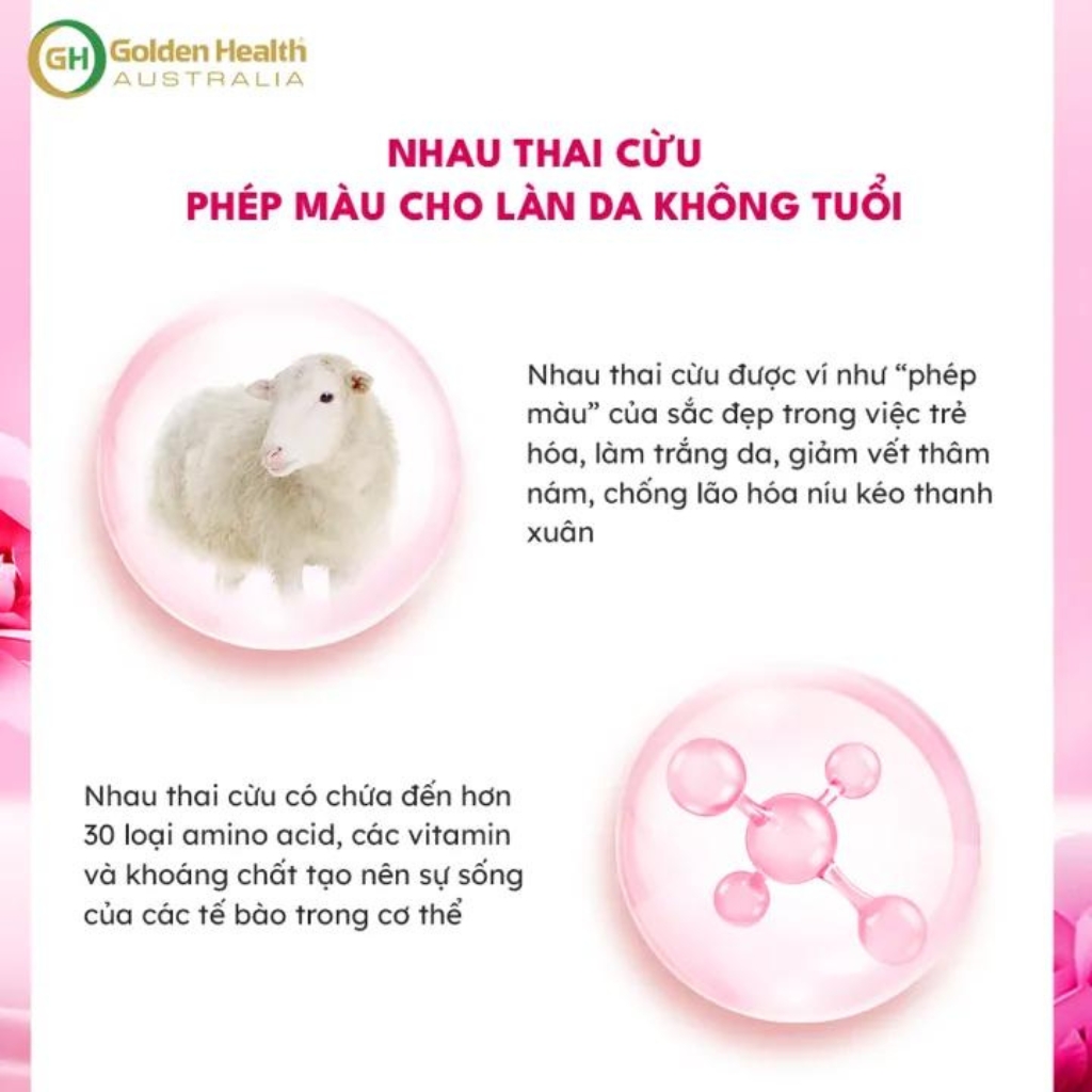 Tinh Chất Serum Dưỡng Trắng Da Nhau Thai Cừu Giúp Làm Mờ Thâm,Nám,Tàn Nhang,Ngăn Ngừa Lão Hóa,Cung Cấp Vitamin Và Dưỡng Chất Nuôi Dưỡng Da Trắng Hồng Beauty Leaf 15ml - Nhập khẩu chính ngạch từ Úc