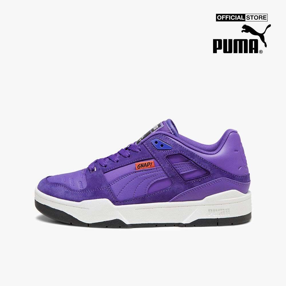 PUMA - Giày sneakers unisex cổ thấp thắt dây trẻ trung 393535