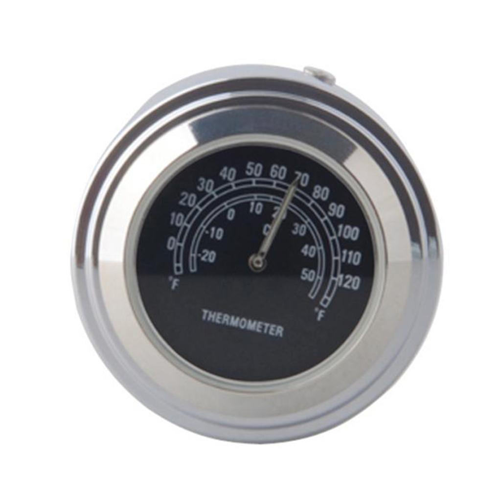 1Pcs 7/8" Waterproof Motorcycle Handlebar Temp Luminous