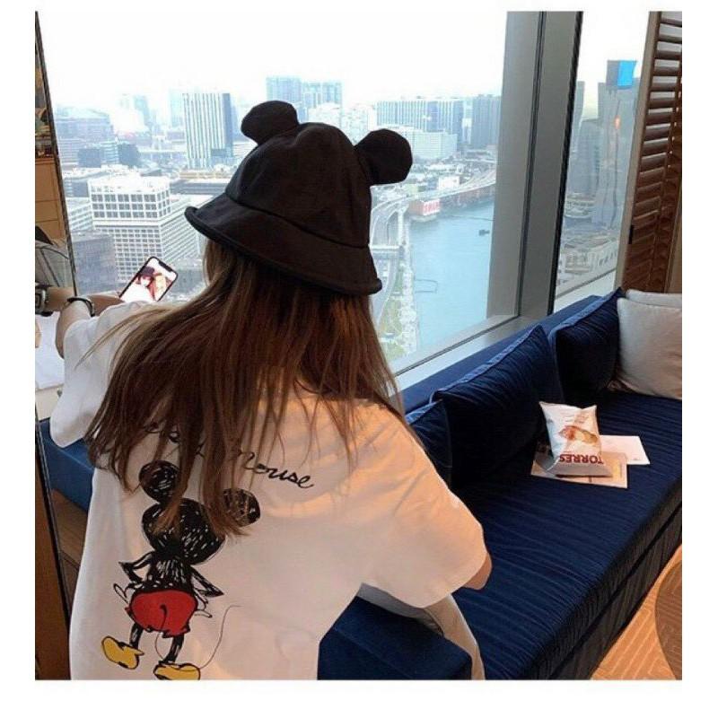 ẢNH THẬT - Áo thun Mickey hot trend in trước sau