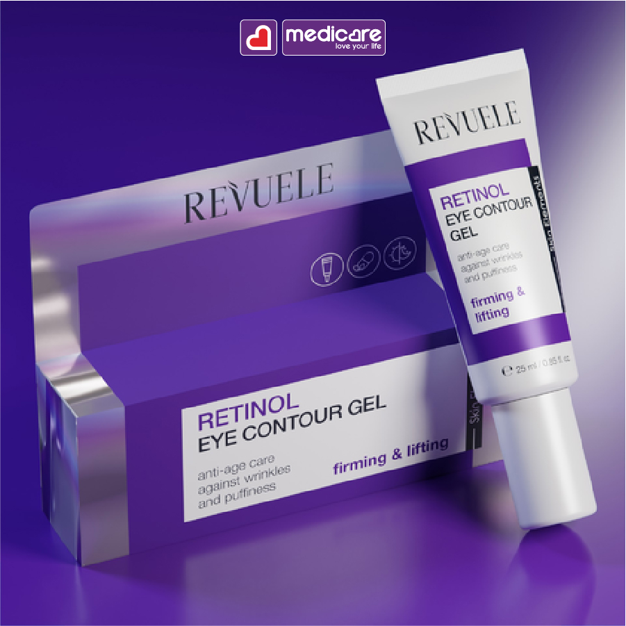 Gel dưỡng mắt REVUELE retinol 25ml