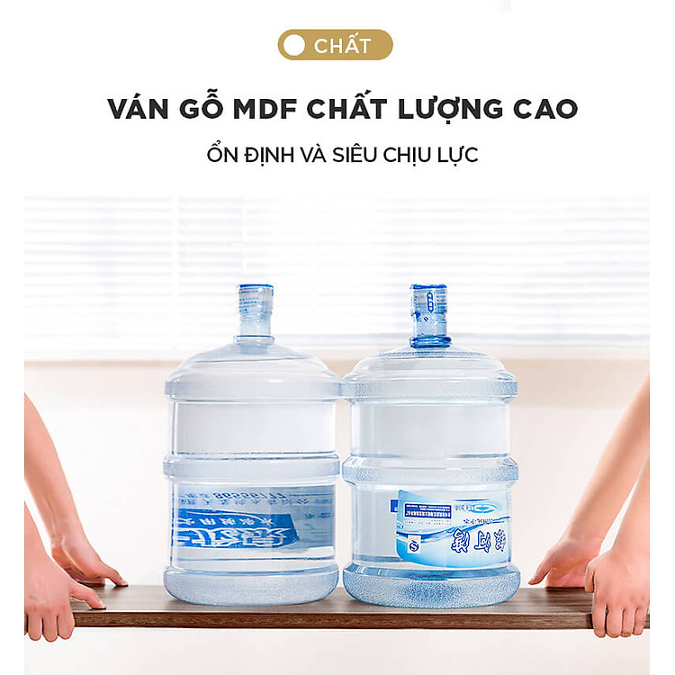 Tủ Giày Gỗ 100cm MDF Phủ Melamine Chống Ẩm Cánh Lật Siêu Gọn 3 Ngăn Kèm Ghế Đệm Da