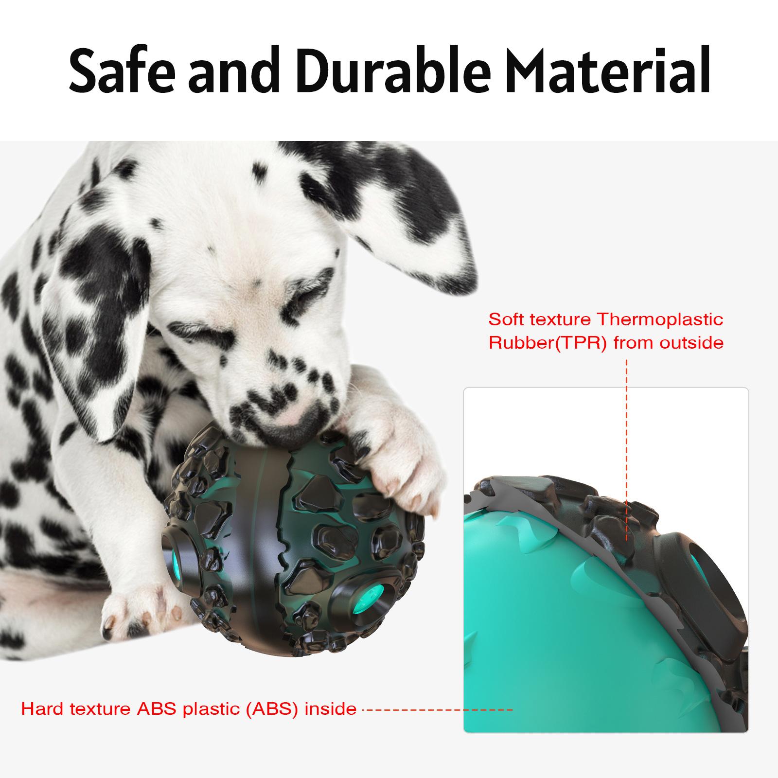 Bóng Đồ Chơi Nhai Gặm Làm Sạch Răng Cho Chó Squeaky Dog Toy Ball