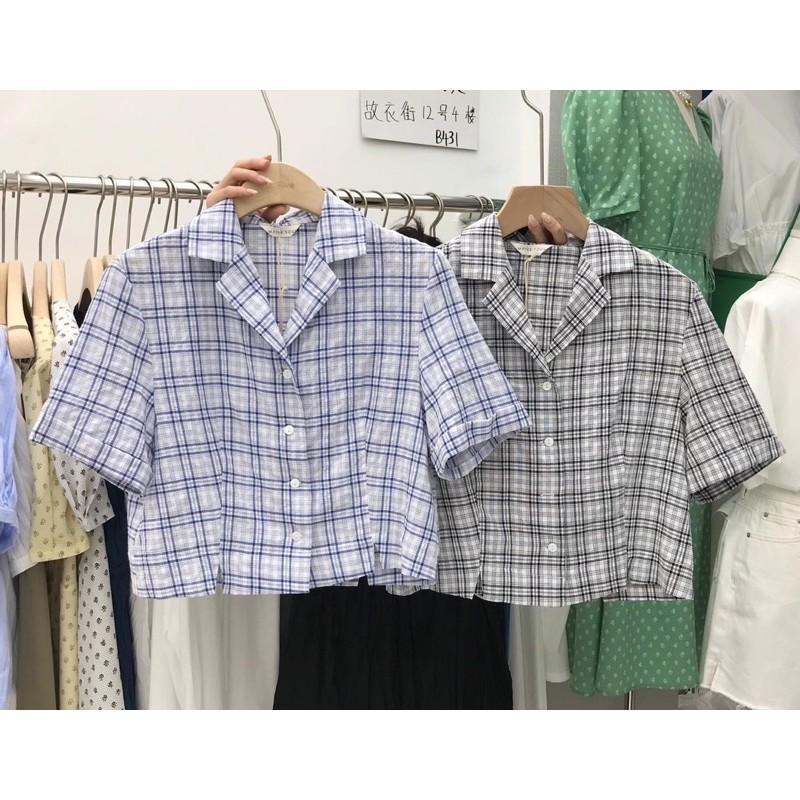 Sơ mi Linen dáng ngắn
