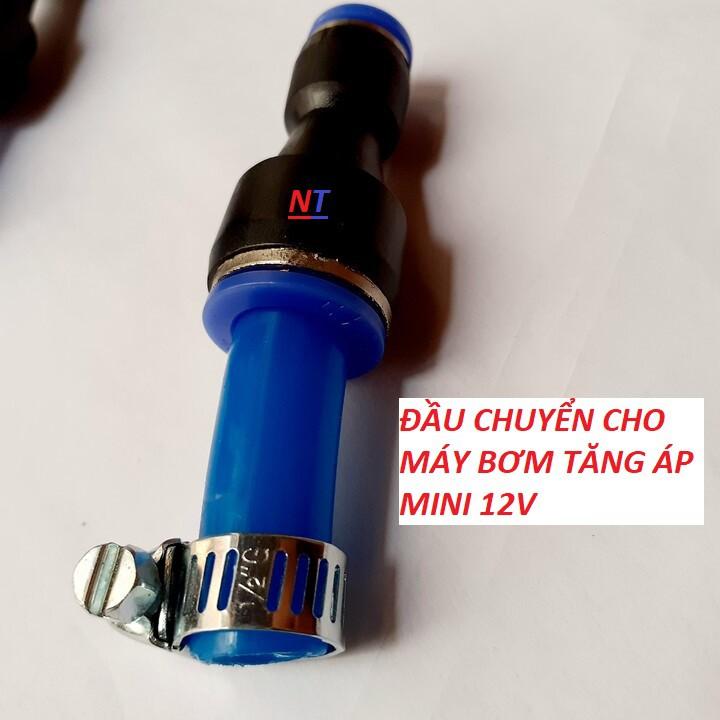 Cut nối thẳng dùng nối ống plastic trong hệ thống phun sương mini 12v - bơm mini 12v