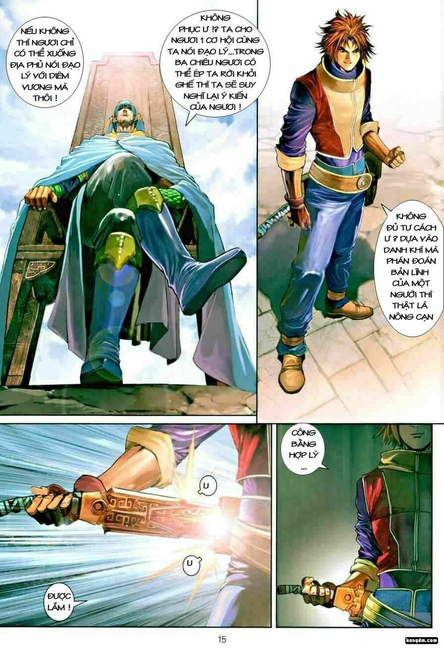 ôn thuỵ an quần hiệp truyện chapter 13 15