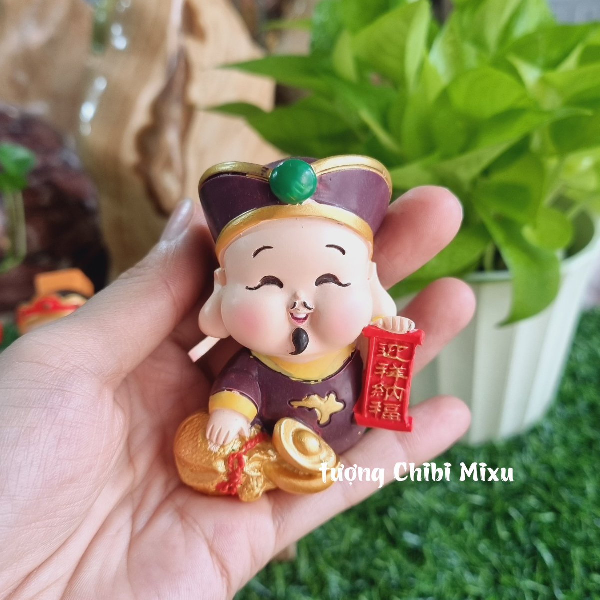 Bộ 05 tượng Ngũ Tài 7cm cao cấp