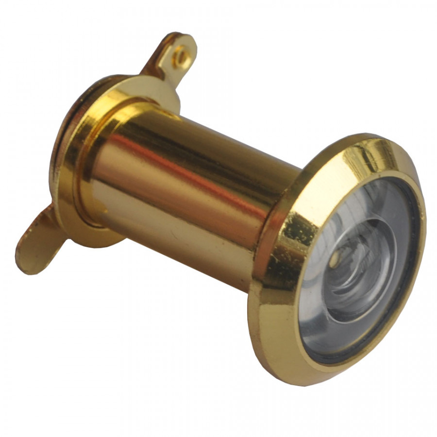Mắt thần gắn cửa màu trắng Inox