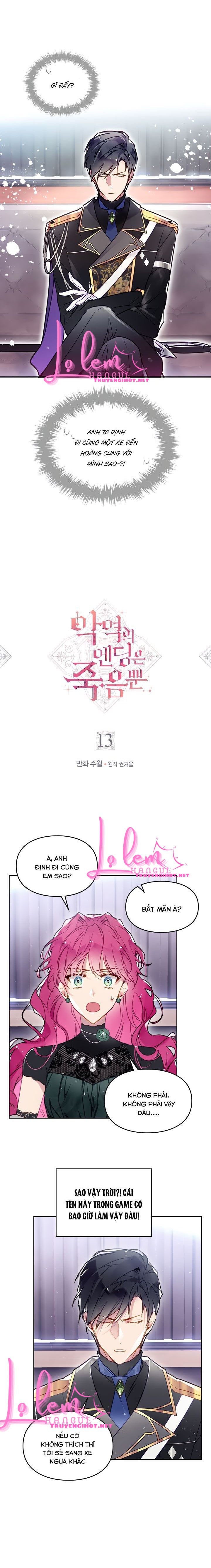 kết thúc của nhân vật phản diện chỉ có thể là cái chết chapter 13 1