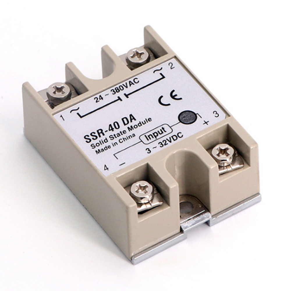 REX-C100FK07-V*AN Intelligent Temperature Controller SSR Output + SSR-40 DA +M6 1M Cable 3Pcs Set