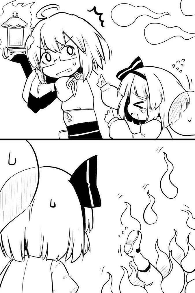 touhou project - truyện tranh bốn ô chapter 1 9