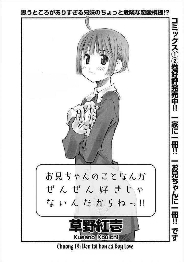 oniichan no koto nanka zenzen suki ja nai n da kara ne!! chapter 19 7