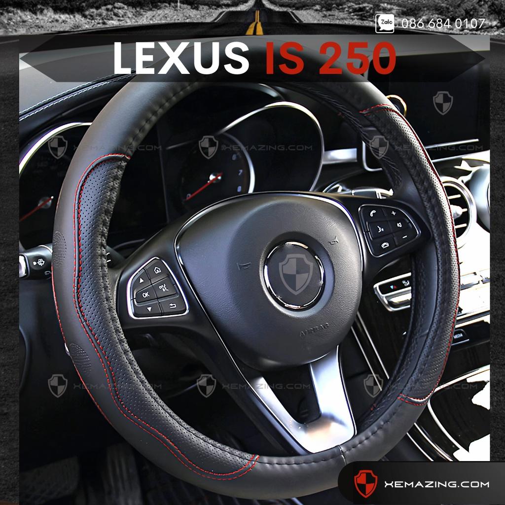 Bọc Vô Lăng ô tô LEXUS IS 250 - Mã 3D Max - Lõi Cao Su Non &amp; 3D Chống Trượt Tay