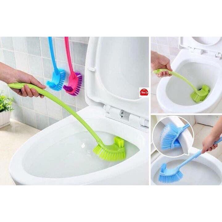 Cọ toilet, bồn cầu vệ sinh 2 đầu thông minh