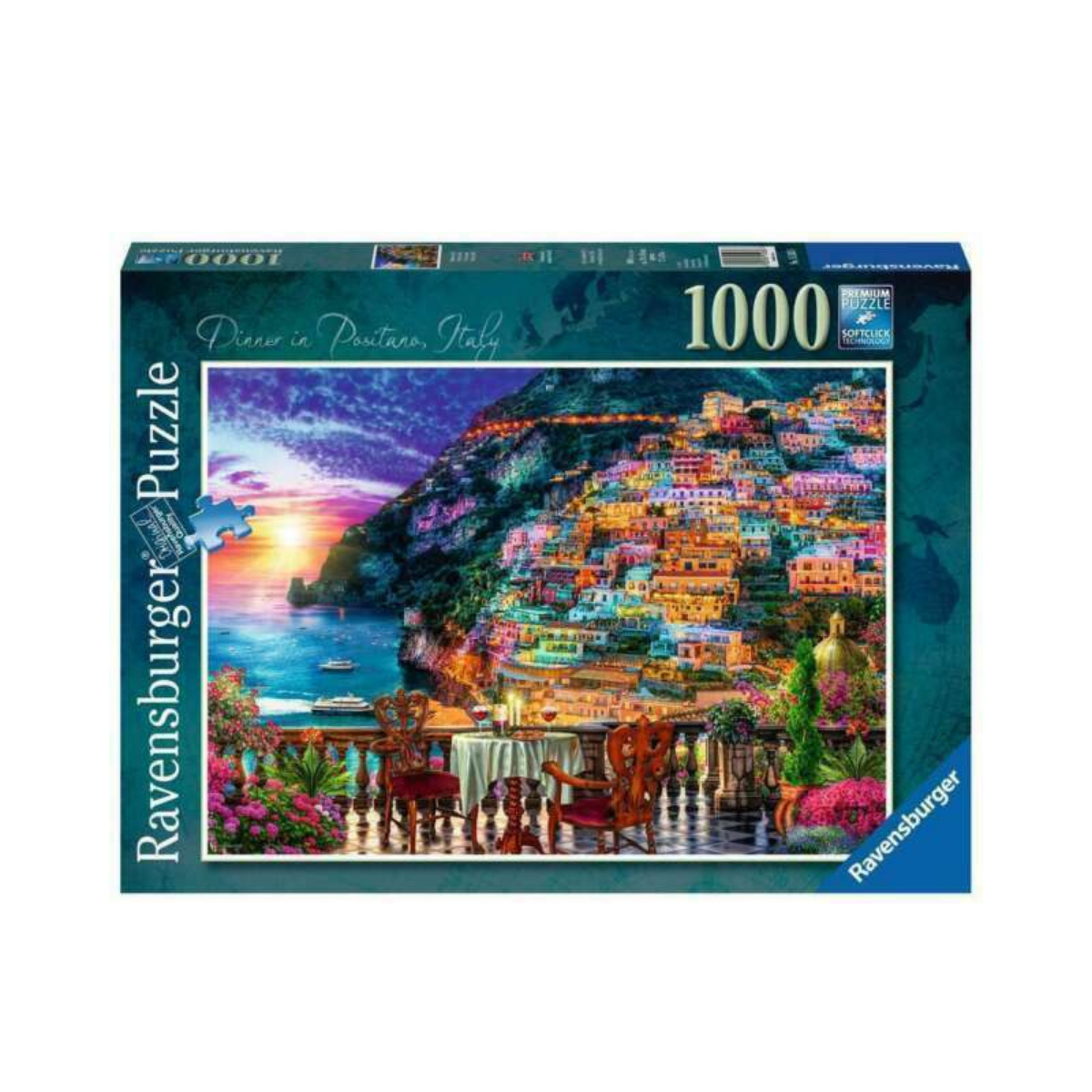 Xếp hình puzzle Dinner in Positano 1000 mảnh RAVENSBURGER 152636