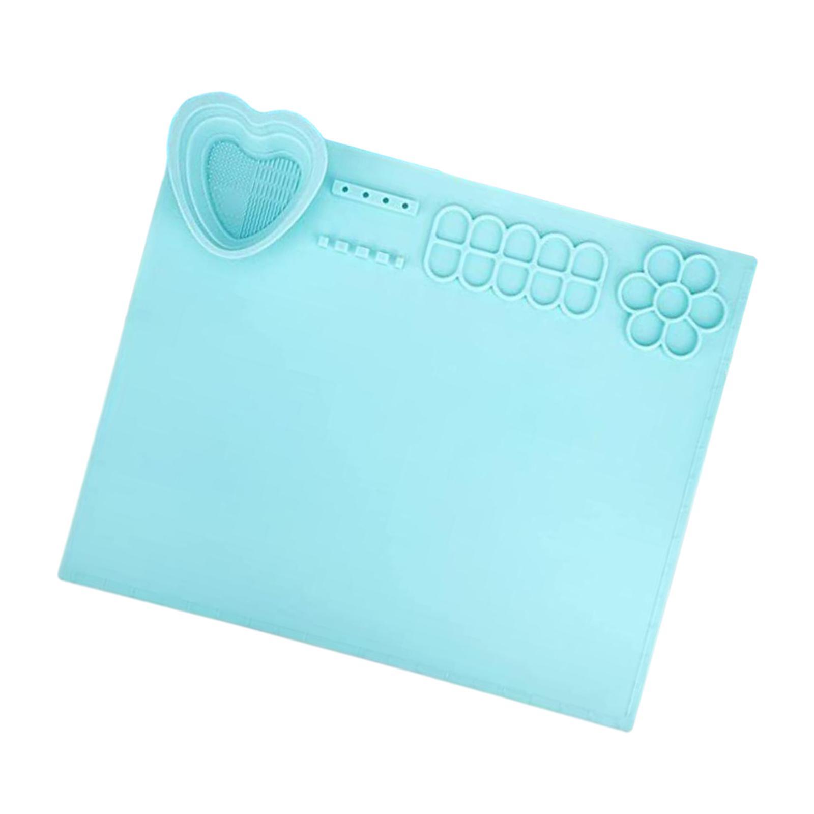 Silicone Craft Mat DIY Heat Resistant Jewelry Casting Molds Mat for Painting