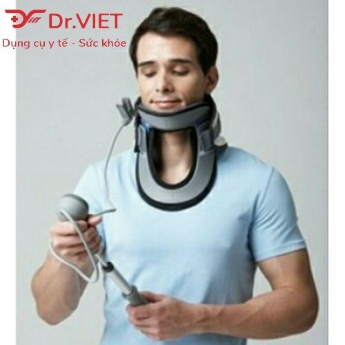 Đai cổ hơi DISK DR. CS300 Freesize tiêu chuẩn phù hợp cho người làm việc lâu giờ