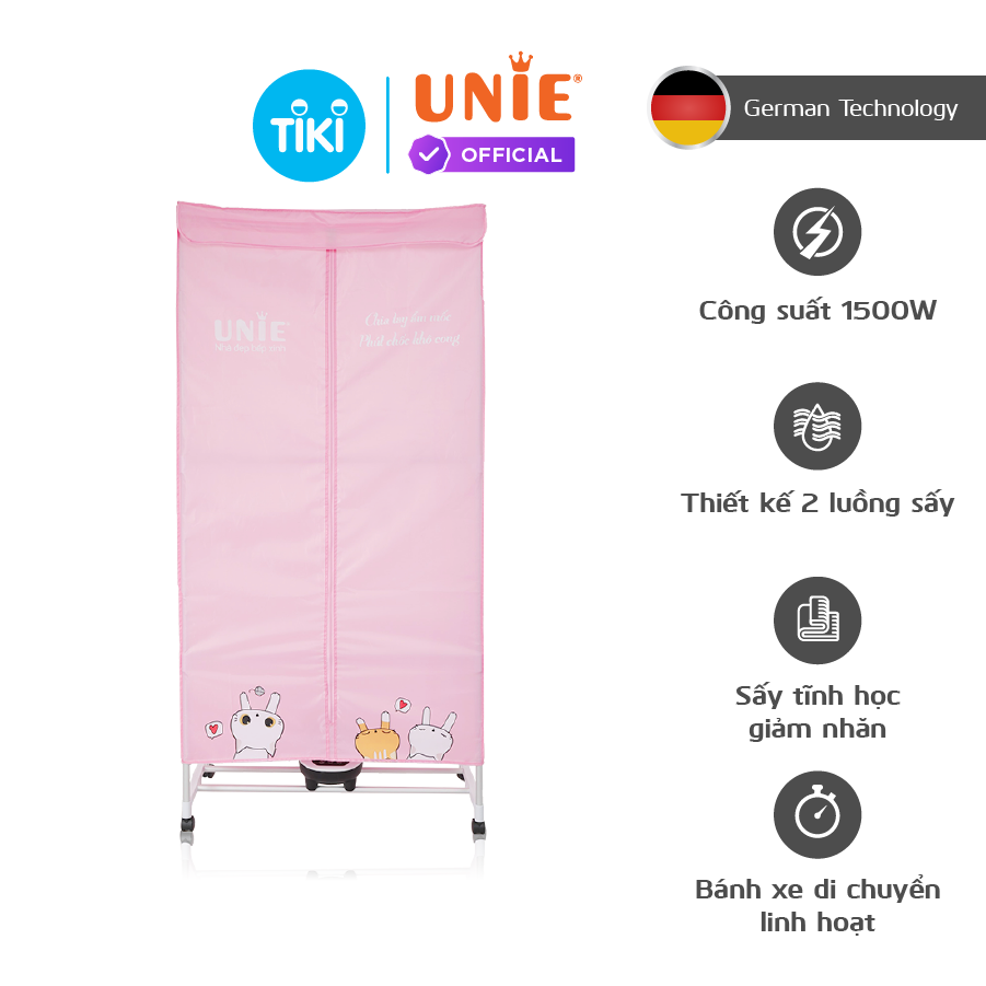 Máy sấy quần áo UNIE UE-666 - Hàng chính hãng