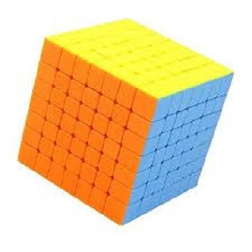 (HÀNG ĐỘC) Trò chơi rubik 7x7 không viền xoay cực trơn dành cho thi đấu siêu bền