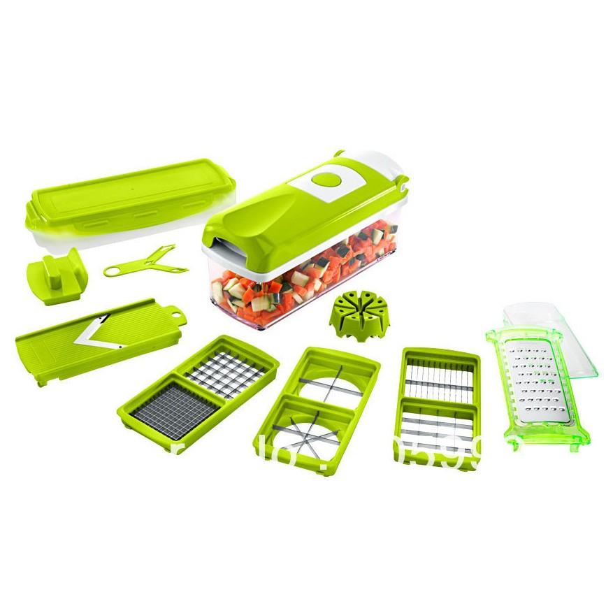 Dụng cụ cắt gọt rau củ 10 món Nicer Dicer Plus