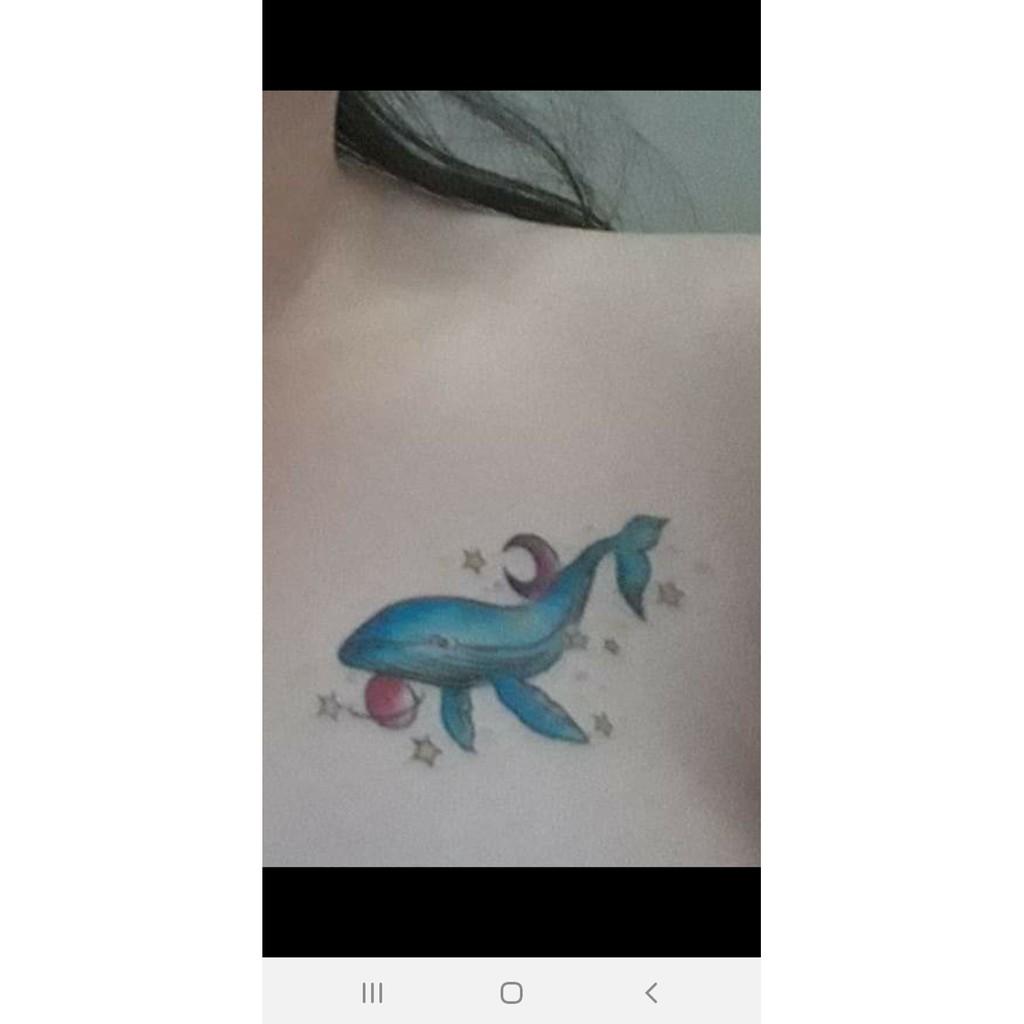 Hình xăm dán noel dể thương cute 10x6cm