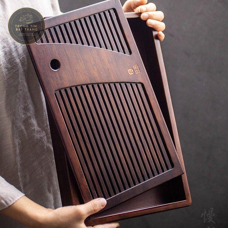 Khay Trà Tre Cao Cấp Chữ Nhật Nhỏ Kích Thước 35*23*5,5
KT 03.1