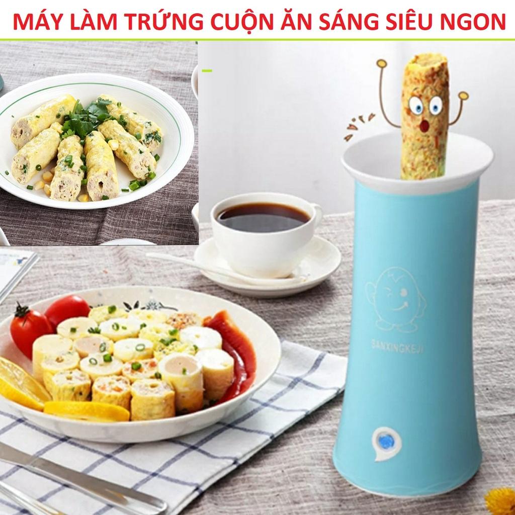 Máy làm trứng cuộn siêu ngon tự động cực nhanh chỉ 5 phút hàng cao câp cho bữa ăn sáng