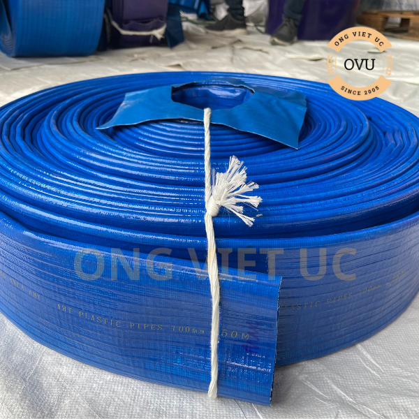 Ống bạt gân sần phi 120mm - Ống bạt tải cát sỏi Việt Úc