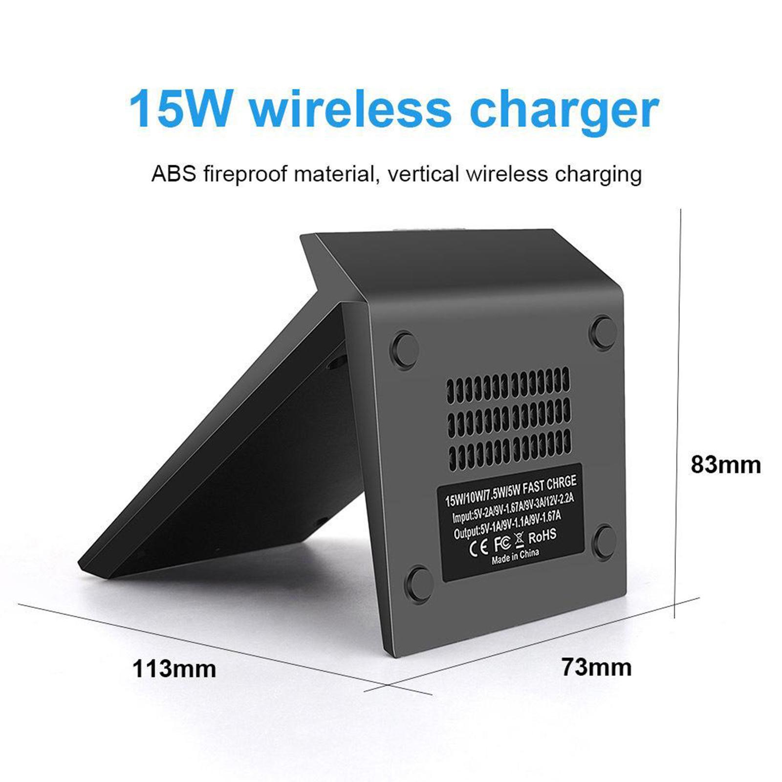 20W Wireless Charger Charging Stand Dock for 12 Mini