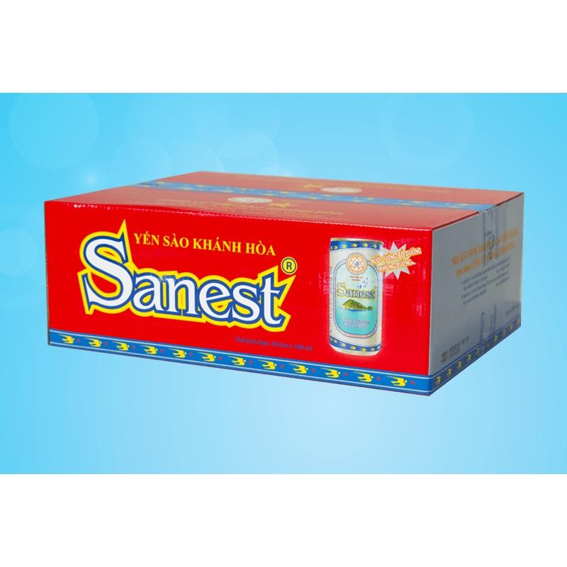 Nước Yến Sào Khánh Hòa Sanest Lon 190Ml Thùng 30 Lon ( Kiêng) - 003T30