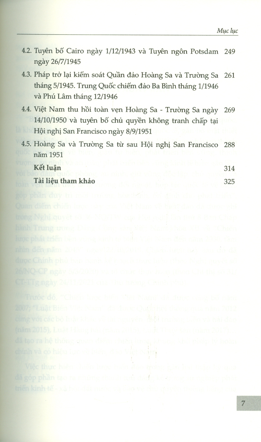 Quá Trình Xác Lập Và Thực Thi Chu Quyen Của Việt Nam Tại Hoàng Sa, Trường Sa Thời Thuộc Pháp