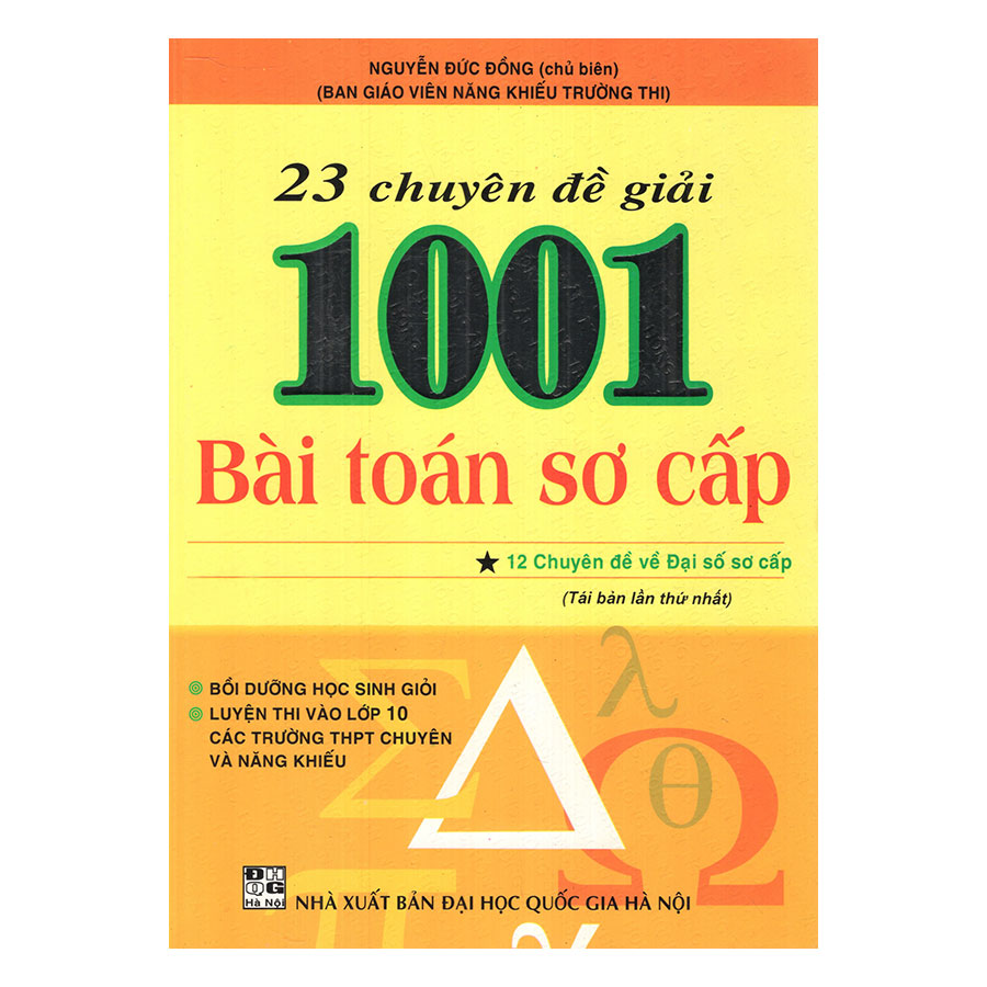 23 Chuyên Đề Giải 1001 Bài Toán Sơ Cấp (Tập 1)