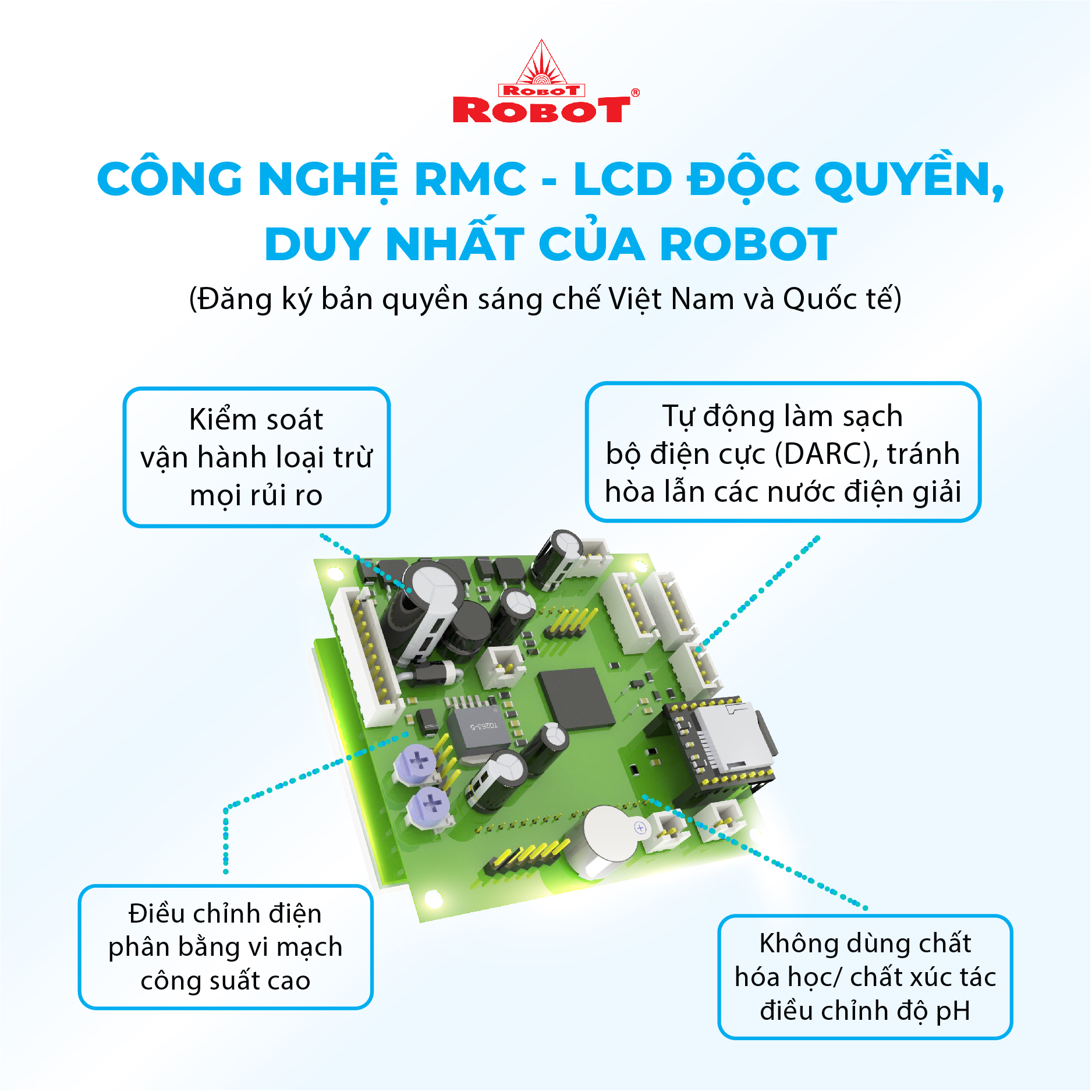 Máy Lọc Nước Điện Giải Thông Minh Ion Kiềm ROBOT IonPrince 79 Tạo 9 Loại Nước Điện Giải Để Bàn Treo Tường
