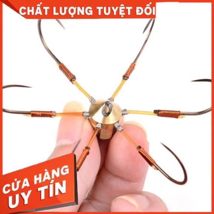 Lưỡi câu lục tỳ chân đồng đúc hàng thửa có bảo hành 3 tháng - đồ câu Khuê Hiên