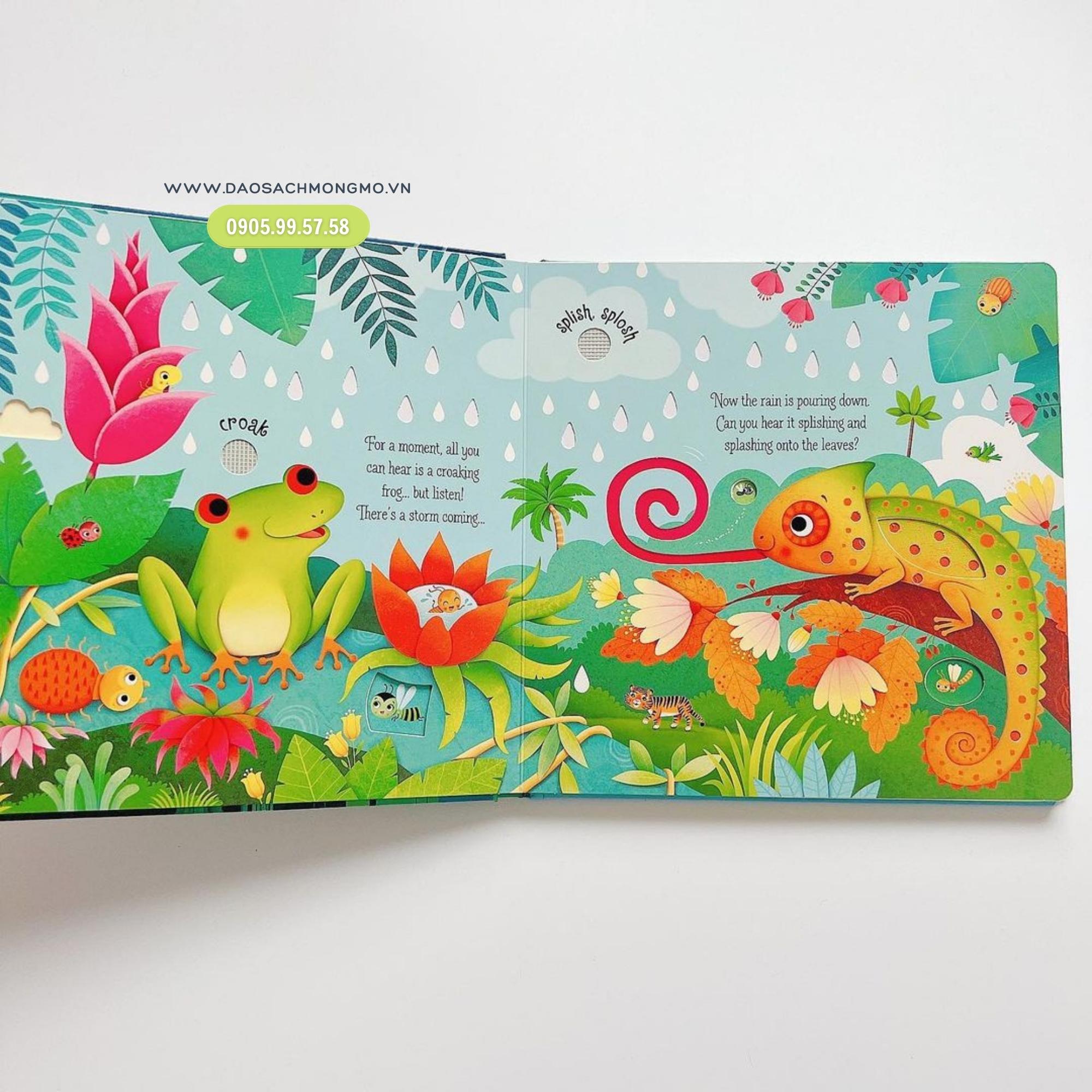 Đồ Chơi Âm Thanh Muôn Thú Jungle Sounds Usborne