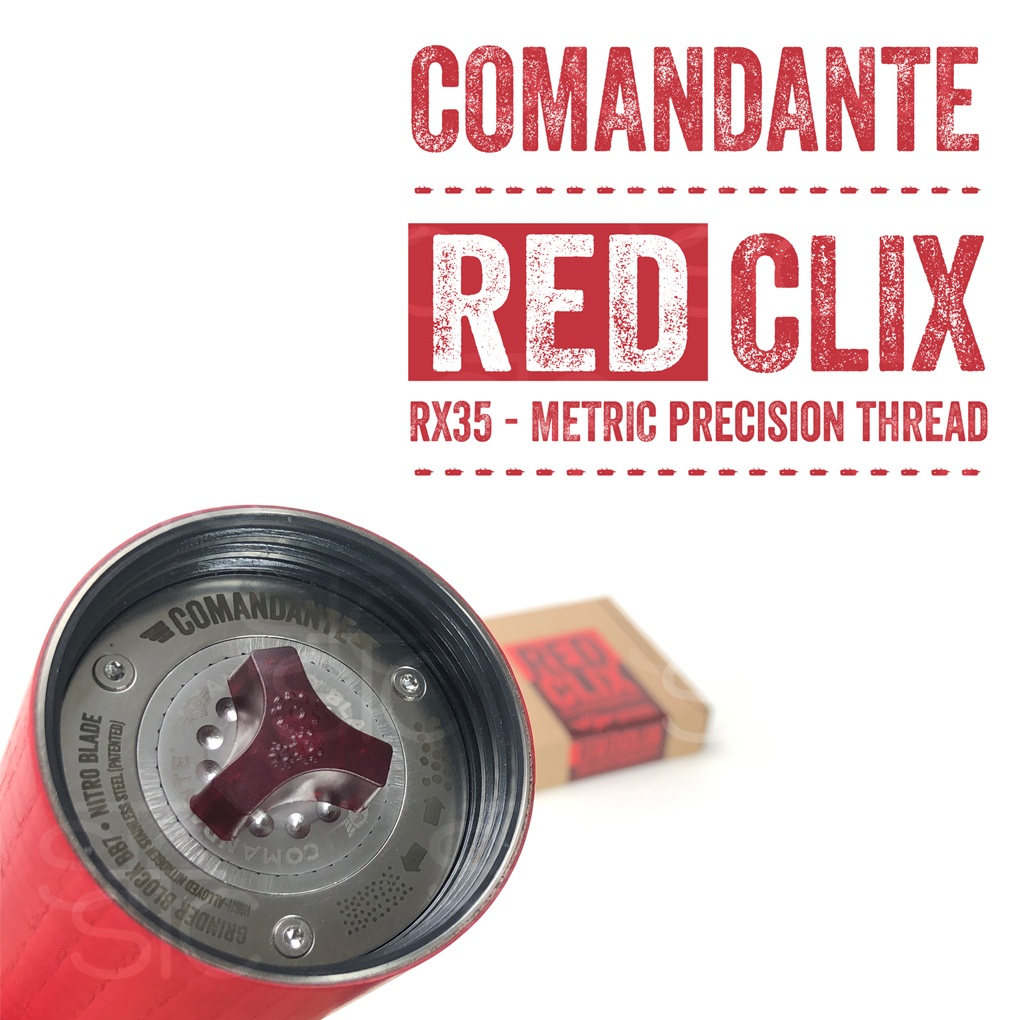 Trục xay Comandante RedClix RX35 - Sử dụng cho C40 Nitro Blade và C40 Ironheart