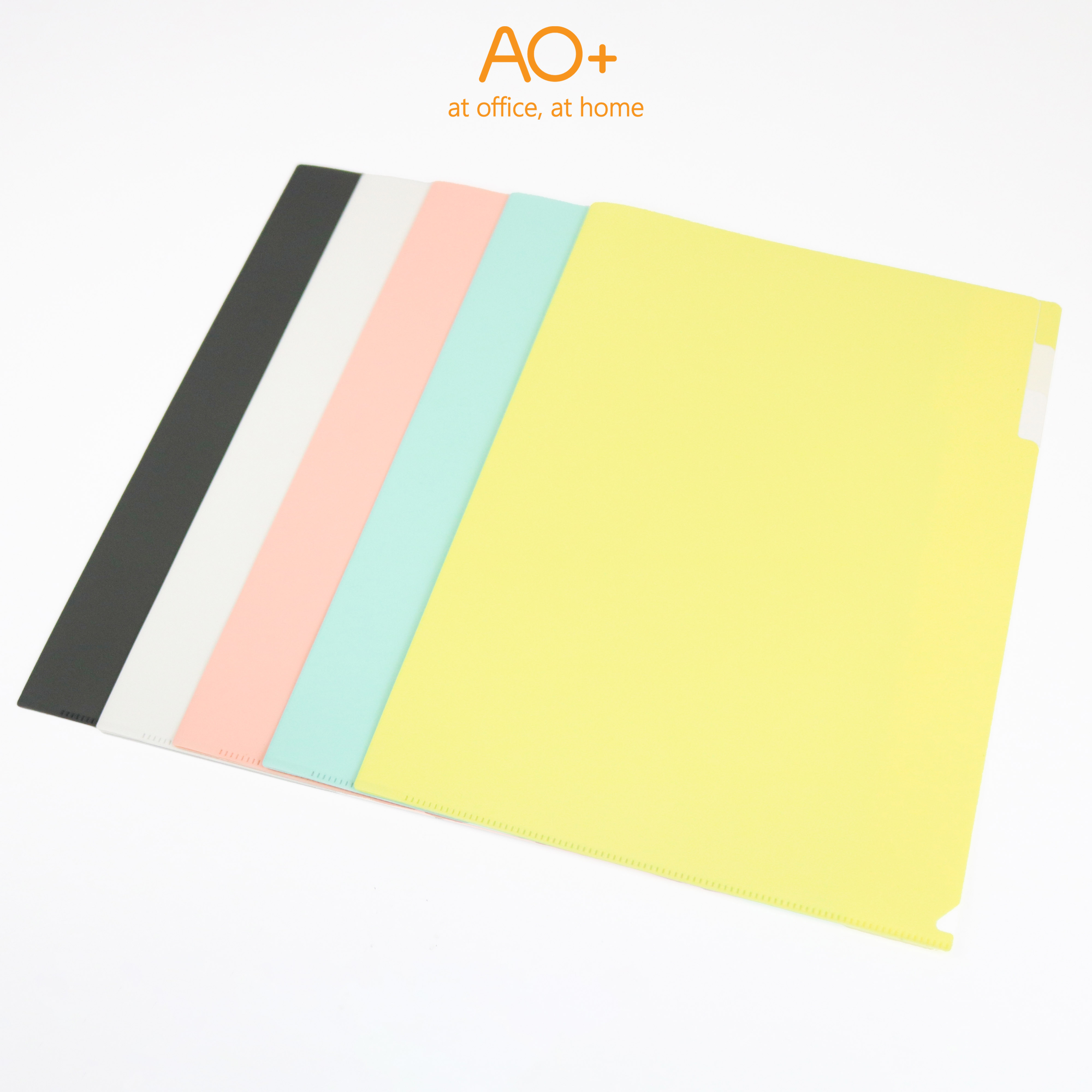 Bìa Lá 3 Ngăn Phân Trang A4 Silky AO+ Nhựa PP/ A4