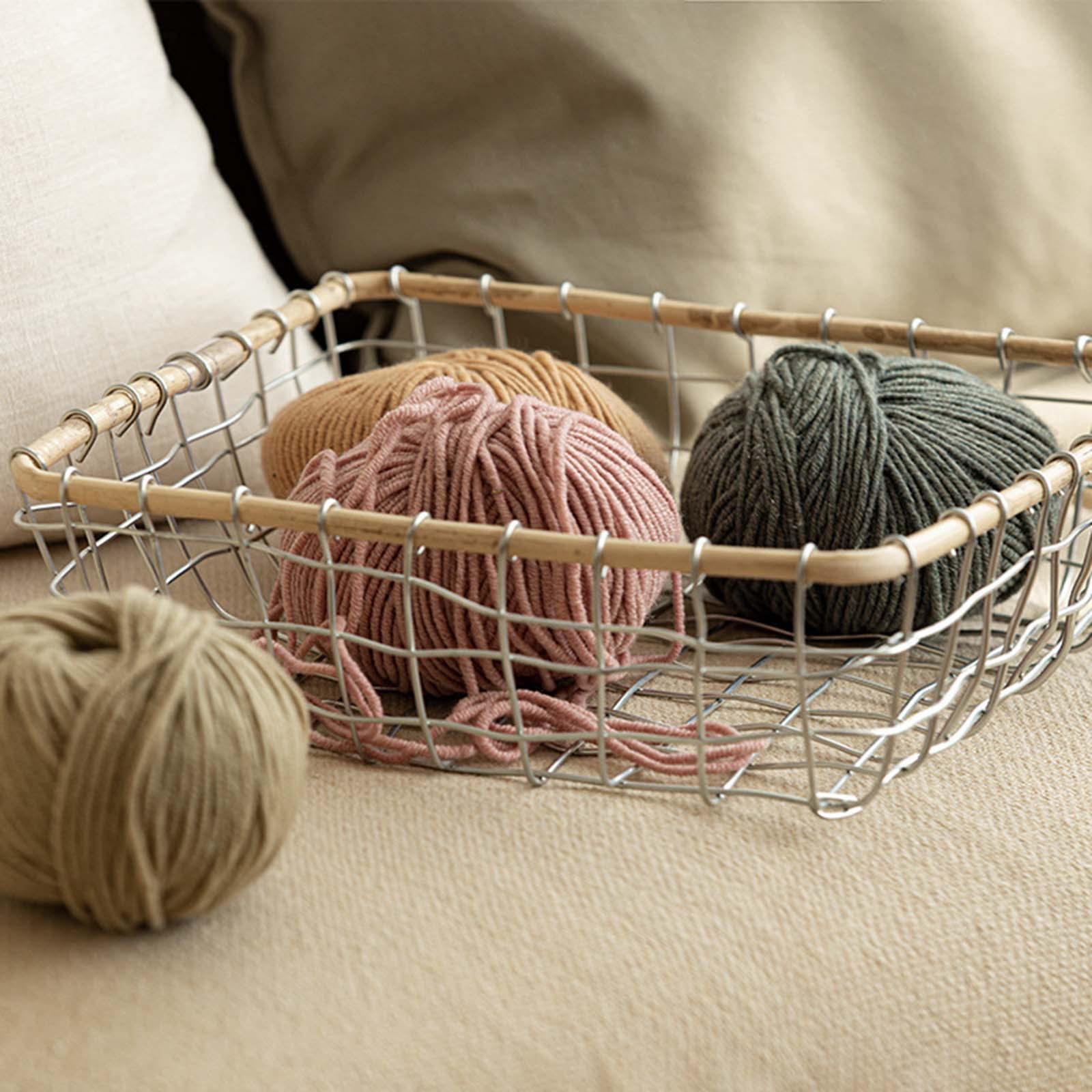 Fruit Basket Wire Basket Desk Creative Countertop Chicken Egg Storage Basket