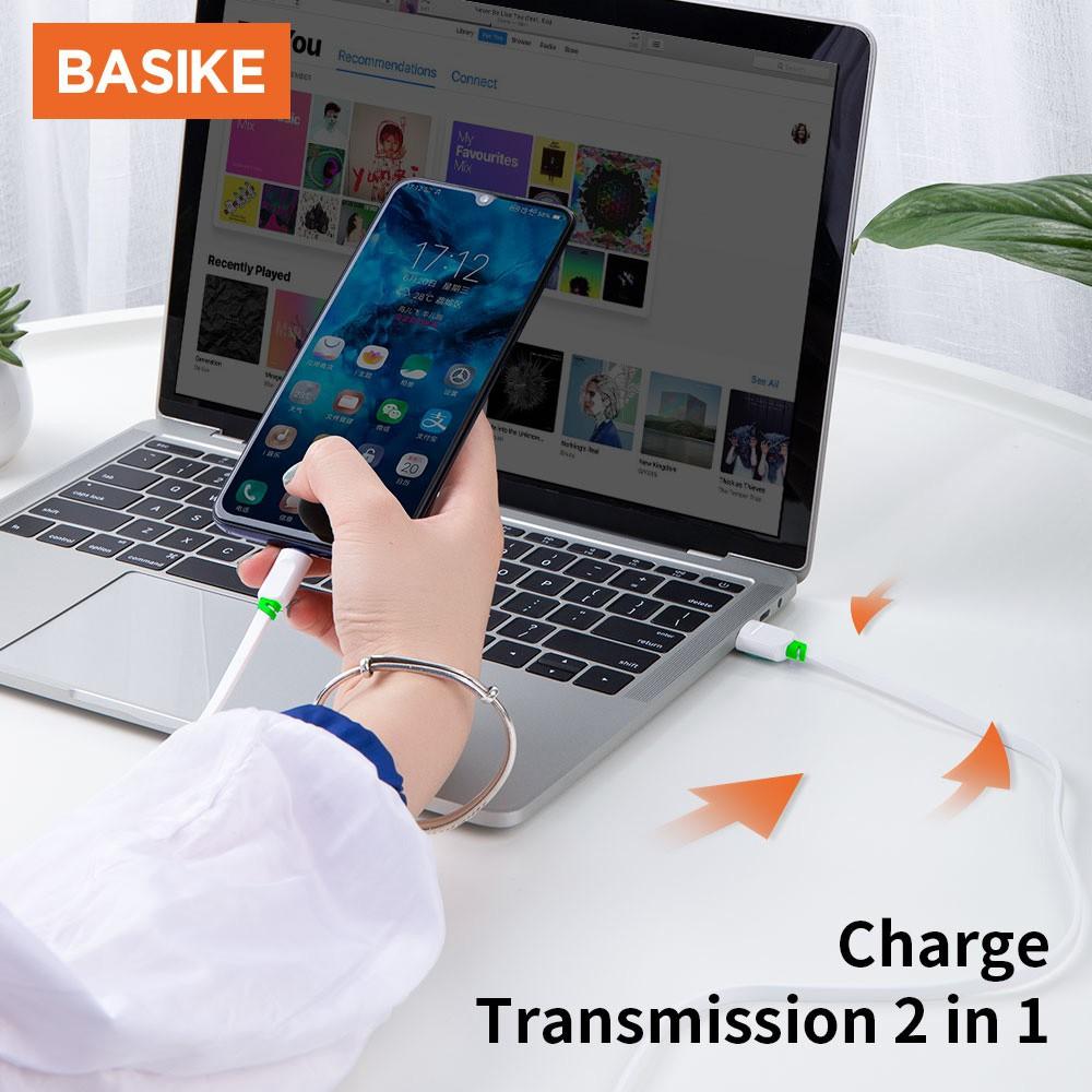 Dây cáp sạc nhanh BASIKE CT319K hỗ trợ truyền dữ liệu nhanh chóng cao cấp đa năng cho Android 1M-Hàng chính hãng